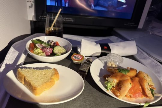 Air-Canada-Business-Class-Appetizer