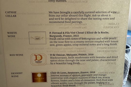 drinks-available-onboard