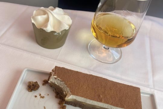 Dessert-on-an-Air-France