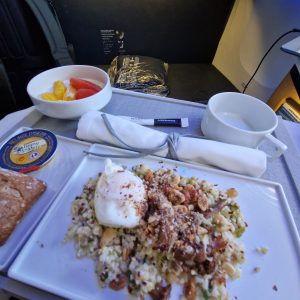 Air-France-business-class-meal