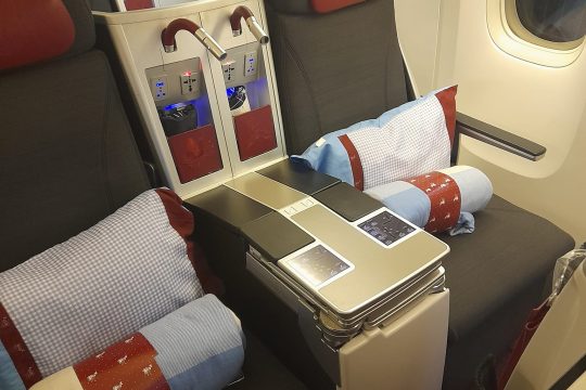 Seating-on-Austrian-Airlines