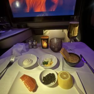 Qatar-Airways-Qsuite-Caviar-Service