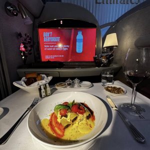Emirates-First-Class-Dining