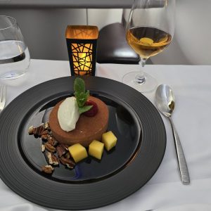 Qatar-Airways-Business-Class-Dessert-Service