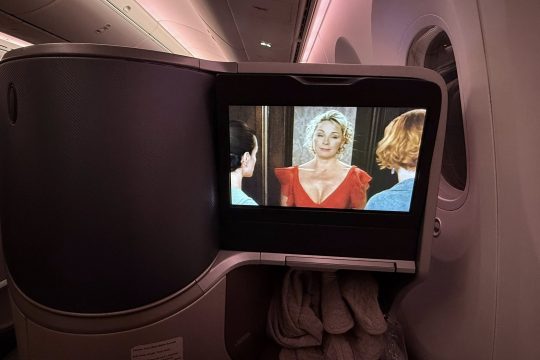 In-flight-entertainment-screen