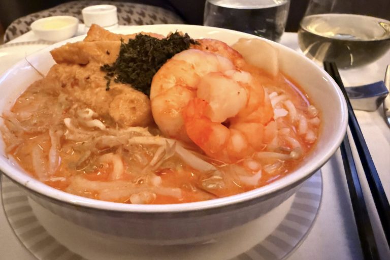 Bowl of laksa