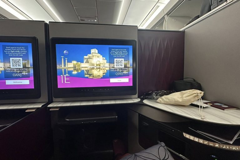 Spacious and private QSuite setup