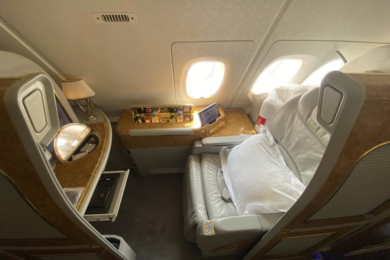 Spacious and private seating
