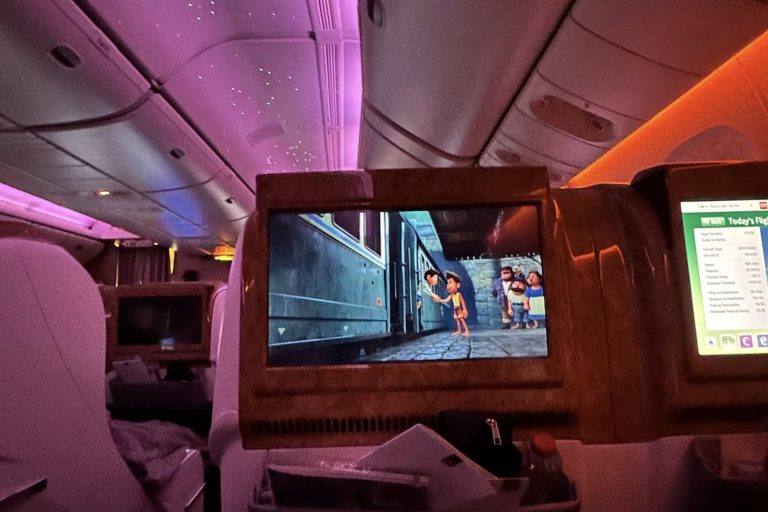 Cosy flight experience