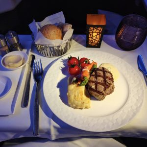 Qatar-business-class-meal