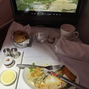 Business-class-meal