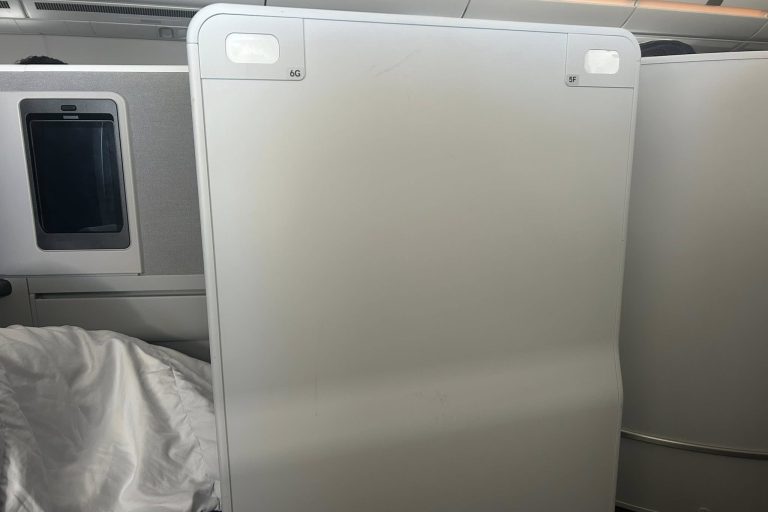 Spacious and private seating