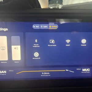 In-flight-screen