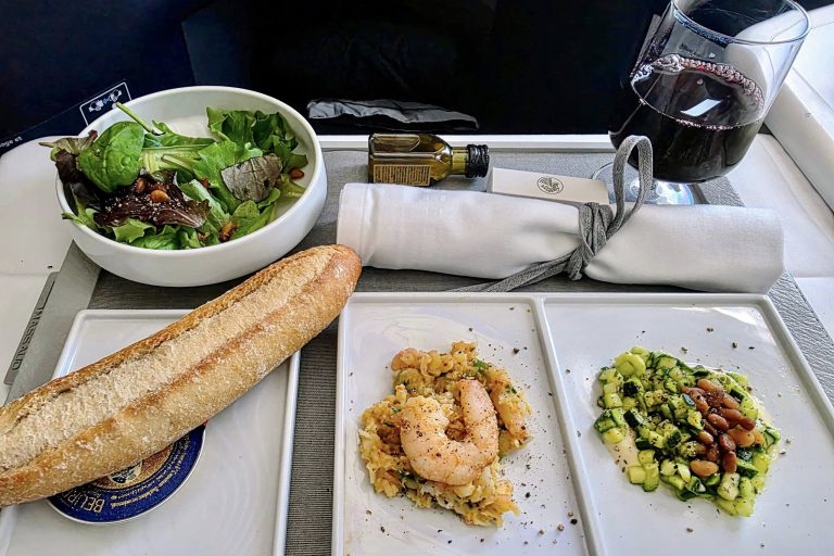 In-flight Meal on Air France