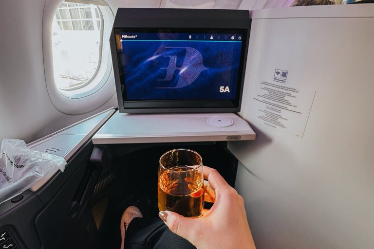 A relaxing start to the journey