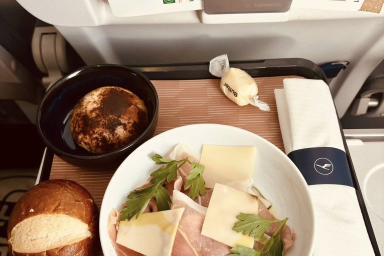 Healthy in-flight meal