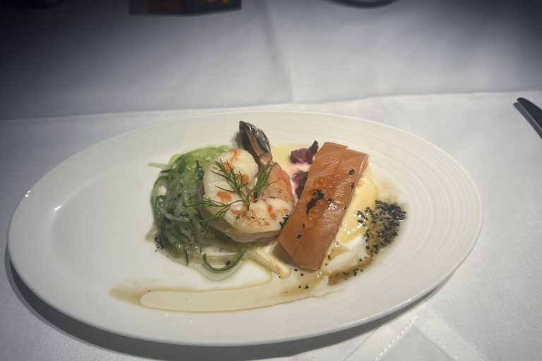 Fresh seafood appetizer
